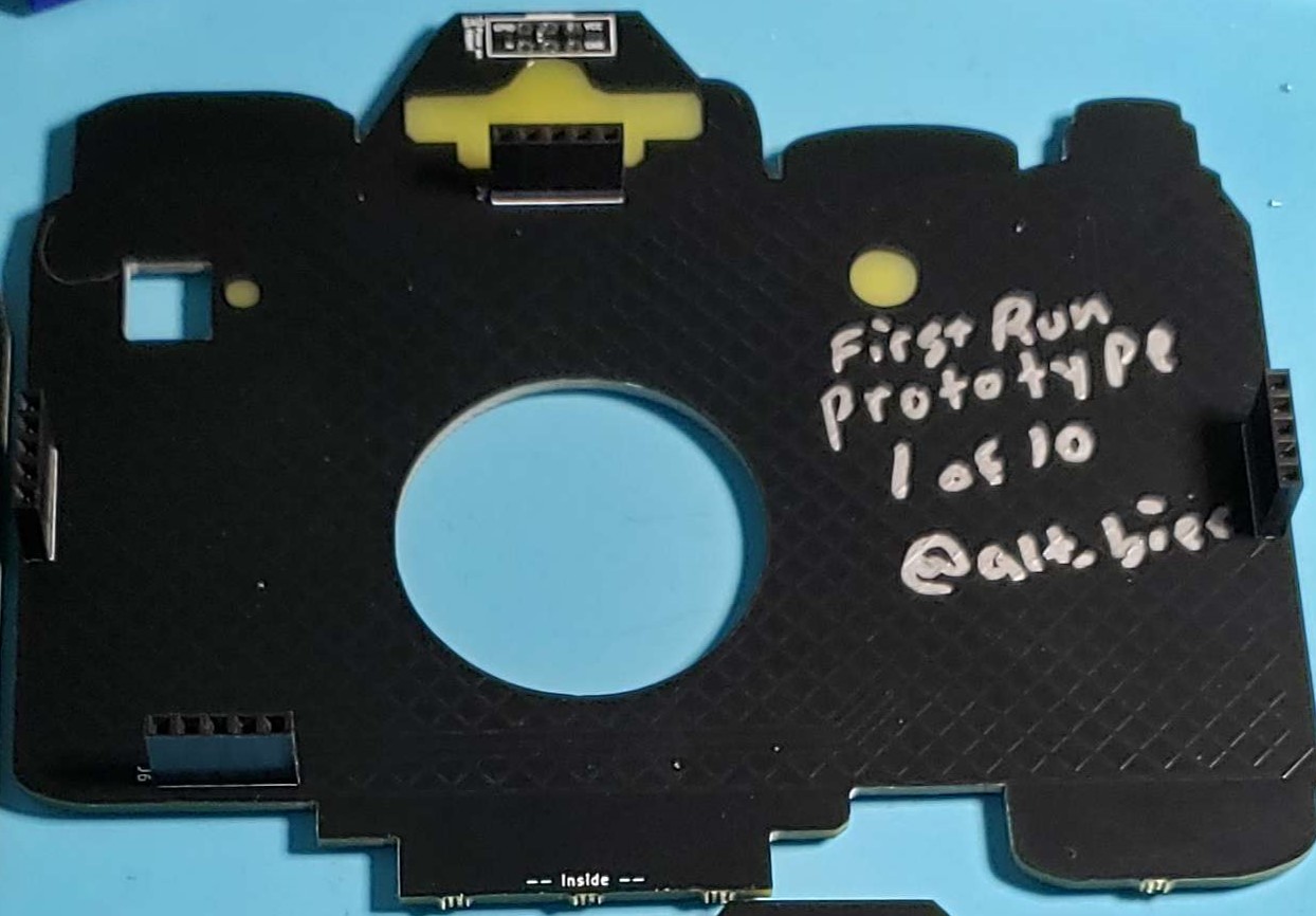 Soldered PCB Top